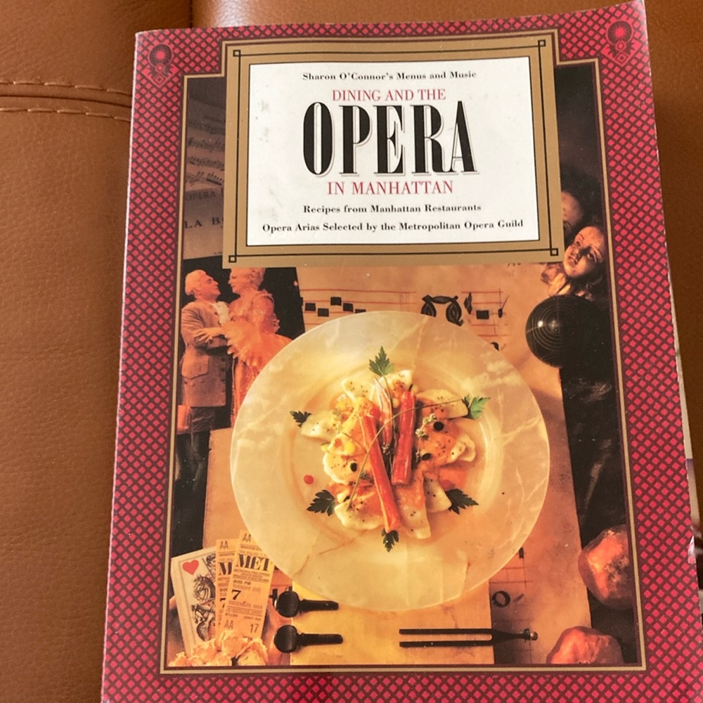 Dining and the Opera in Manhattan Book